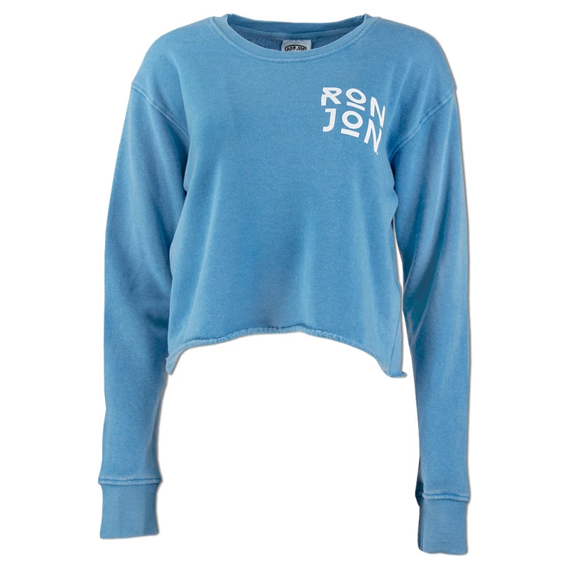 Ron Jon Juniors Tropic Frame Crop Fleece Pullover 4 Ron Jon Juniors Tropic Frame Crop Fleece Pullover - Image 2