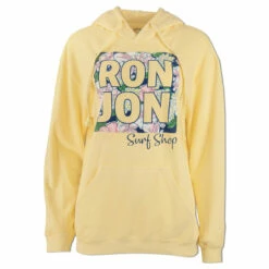Ron Jon Juniors Floral Knockout Pullover Hoodie -Surf Edge Shop d800x800 13350999066 butter ron jon juniors floral knockout pullover hoodie front