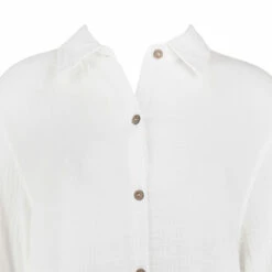Ron Jon Ladies Gauze Long Sleeve Button Down Shirt -Surf Edge Shop d800x800 14320001001 white ron jon ladies gauze long sleeve button down shirt collar