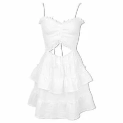 Ron Jon Juniors Gauze Ruffle Dress
