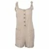 Ron Jon Ladies Button Front Romper 1 Ron Jon Ladies Button Front Romper -Surf Edge Shop d800x800 14390001003 tan ron jon ladies button front romper