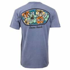 Ron Jon Hibiscus Badge Tee -Surf Edge Shop d800x800 17030803087 denim ron jon hibiscus badge tee back