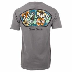 Ron Jon Hibiscus Badge Tee