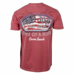 Ron Jon Faded Flag V2 Tee -Surf Edge Shop d800x800 17030846221 crimson ron jon faded flag v2 tee back