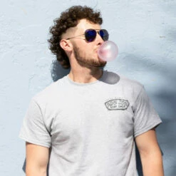 Ron Jon Surf Crab Tee -Surf Edge Shop d800x800 17040107094 gun metal ron jon surfing crab tee lifestyle 1