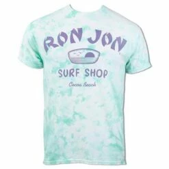 Ron Jon Light Crush Tie Dye Tee -Surf Edge Shop d800x800 17040215082D aqua ron jon light crush tie dye tee front