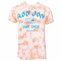 Ron Jon Light Crush Tie Dye Tee -Surf Edge Shop d800x800 17040215256D orange tie dye ron jon light crush tie dye tee front