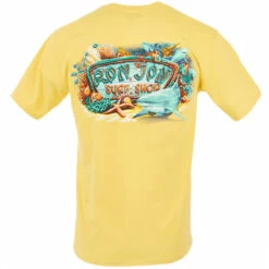 Ron Jon Ocean Life Tee -Surf Edge Shop d800x800 17040305010 yellow ron jon ocean life tee back
