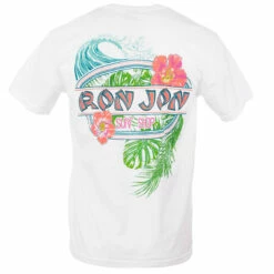 Ron Jon Floral Surf Tee -Surf Edge Shop d800x800 17040317001 white ron jon cocoa beach floral surf tee back