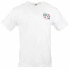 Ron Jon Floral Surf Tee -Surf Edge Shop d800x800 17040317001 white ron jon cocoa beach floral surf tee front
