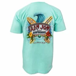 Ron Jon World Famous Tee -Surf Edge Shop d800x800 17050134077D sea foam ron jon world famous tee back