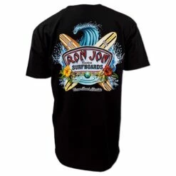 Ron Jon World Famous Tee -Surf Edge Shop d800x800 17050134095D black ron jon world famous tee back