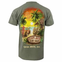 Ron Jon The Good Life Tee -Surf Edge Shop d800x800 17060198071D green ron jon the good life tee back
