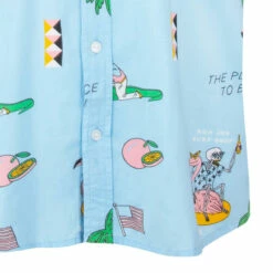 RVCA Ron Jon Luke P Short Sleeve Shirt -Surf Edge Shop d800x800 20014586D multi rvca ron jon luke p short sleeve shirt hemline