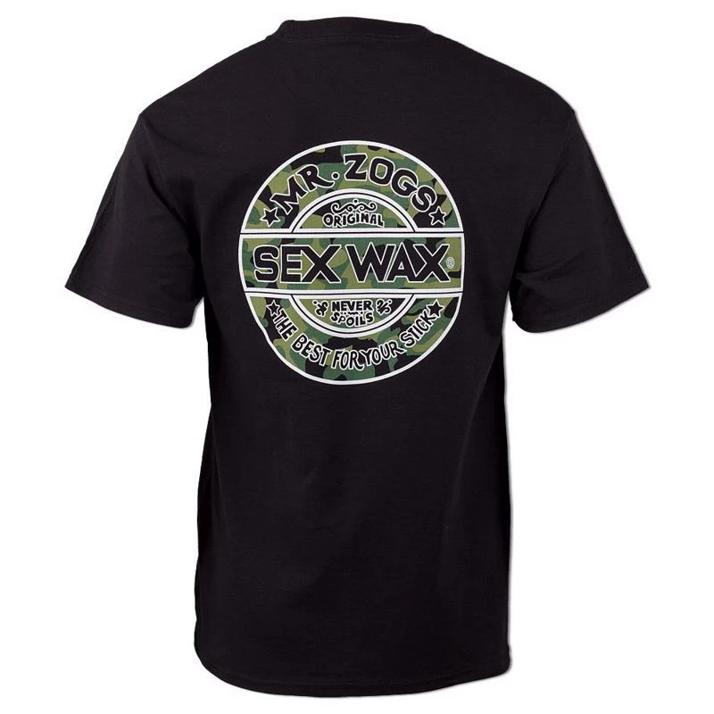 Sex Wax Black Camo Tee 4 Sex Wax Black Camo Tee - Image 2