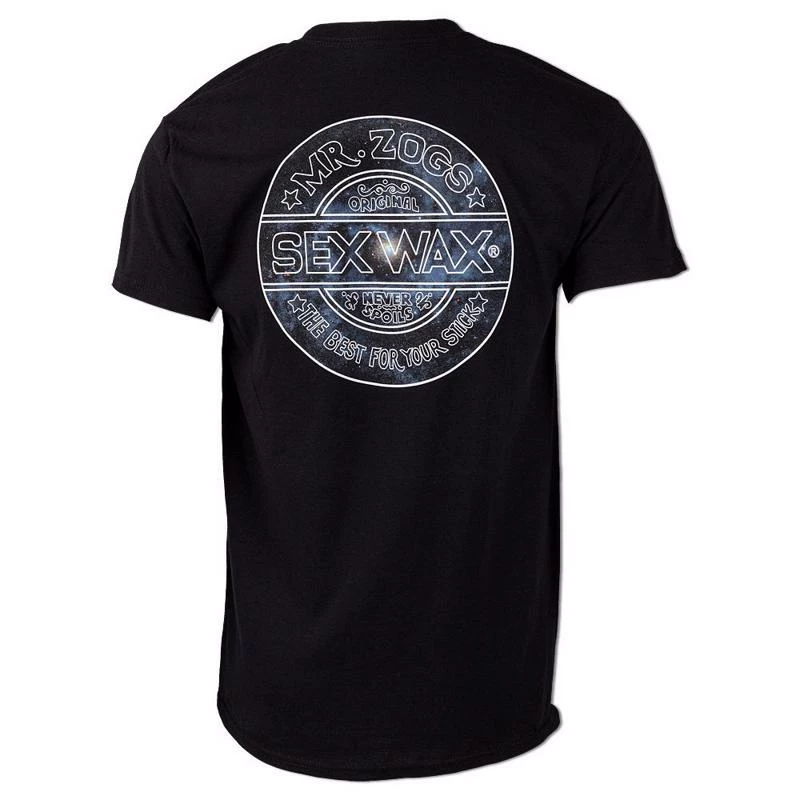 Sex Wax Black Cosmic Star Tee 4 Sex Wax Black Cosmic Star Tee - Image 2