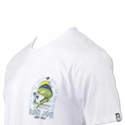 Salty Crew Ron Jon White Mahi Mayhem Tee