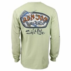 Salt Life Ron Jon Seafoam Sea Escape Long Sleeve Tee -Surf Edge Shop d800x800 20140718077 sea foam salt life ron jon sea escape long sleeve tee b