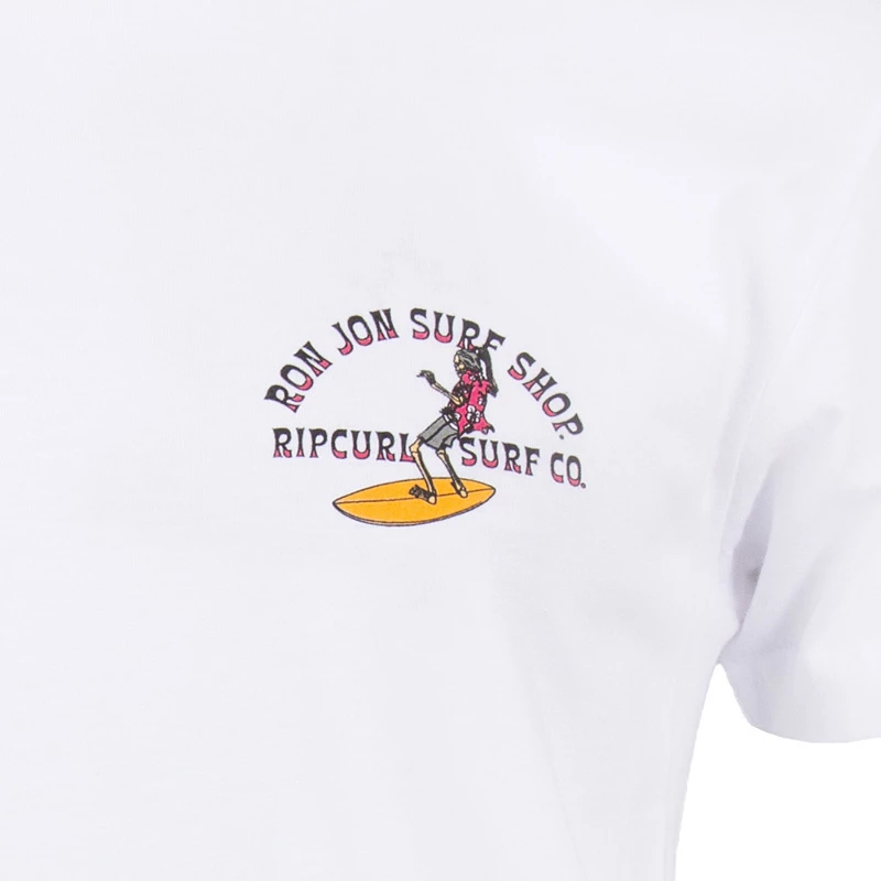 Rip Curl Ron Jon White Skelly Tee 5 Rip Curl Ron Jon White Skelly Tee - Image 3