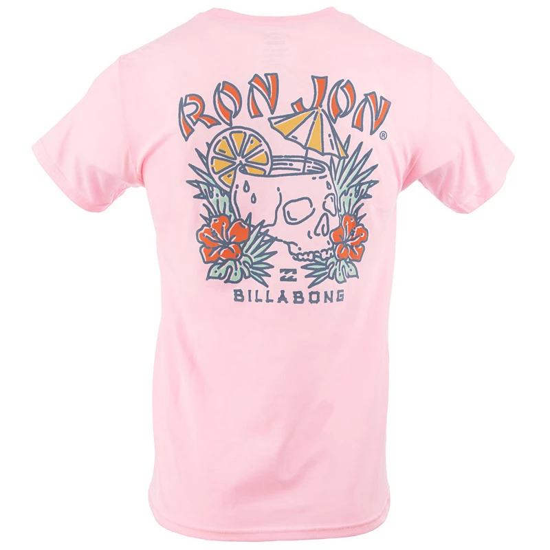 Billabong Ron Jon Cocktail Pink Tee 4 Billabong Ron Jon Cocktail Pink Tee - Image 2