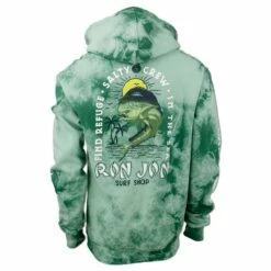 Salty Crew Ron Jon Sea Foam Tie-Dye Mahi Mayhem Hoodie -Surf Edge Shop d800x800 20560043077 seafoam salty crew ron jon tie dye mahi mayhem hoodie back