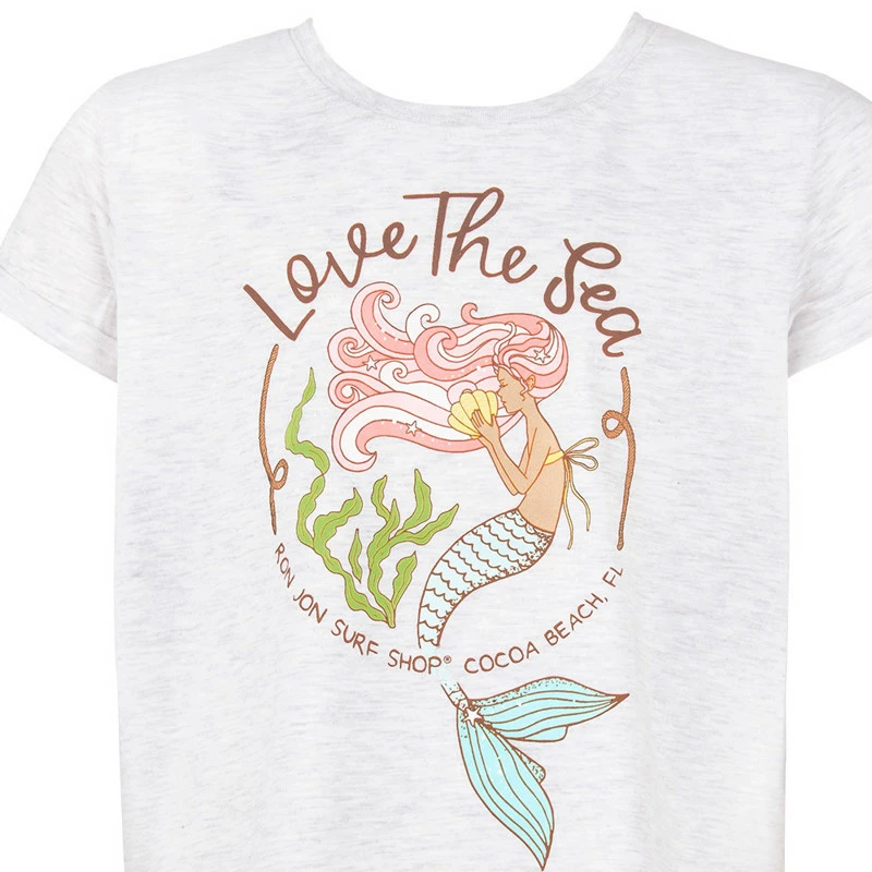 Earth Nymph Ron Jon Toddler Mermaid Sea Love Tee 5 Earth Nymph Ron Jon Toddler Mermaid Sea Love Tee - Image 3