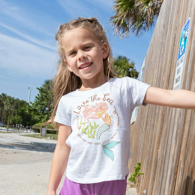 Earth Nymph Ron Jon Toddler Mermaid Sea Love Tee 4 Earth Nymph Ron Jon Toddler Mermaid Sea Love Tee - Image 2