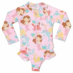 Earth Nymph Infant Seaside Rash Guard Suit
