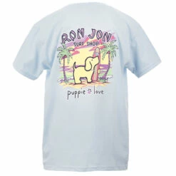 Puppie Love Ron Jon Kids Surf Palm Pup Tee